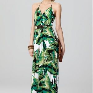 Milly of New York Dresses - Milly of New York green halter palm print maxi Milly of New York Dresses - Milly of New York green halter palm print maxi